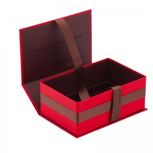 Anpassad magnet Fällbart papper Flat Pack Box Box Lyxig magnetgåva med magnetstängning